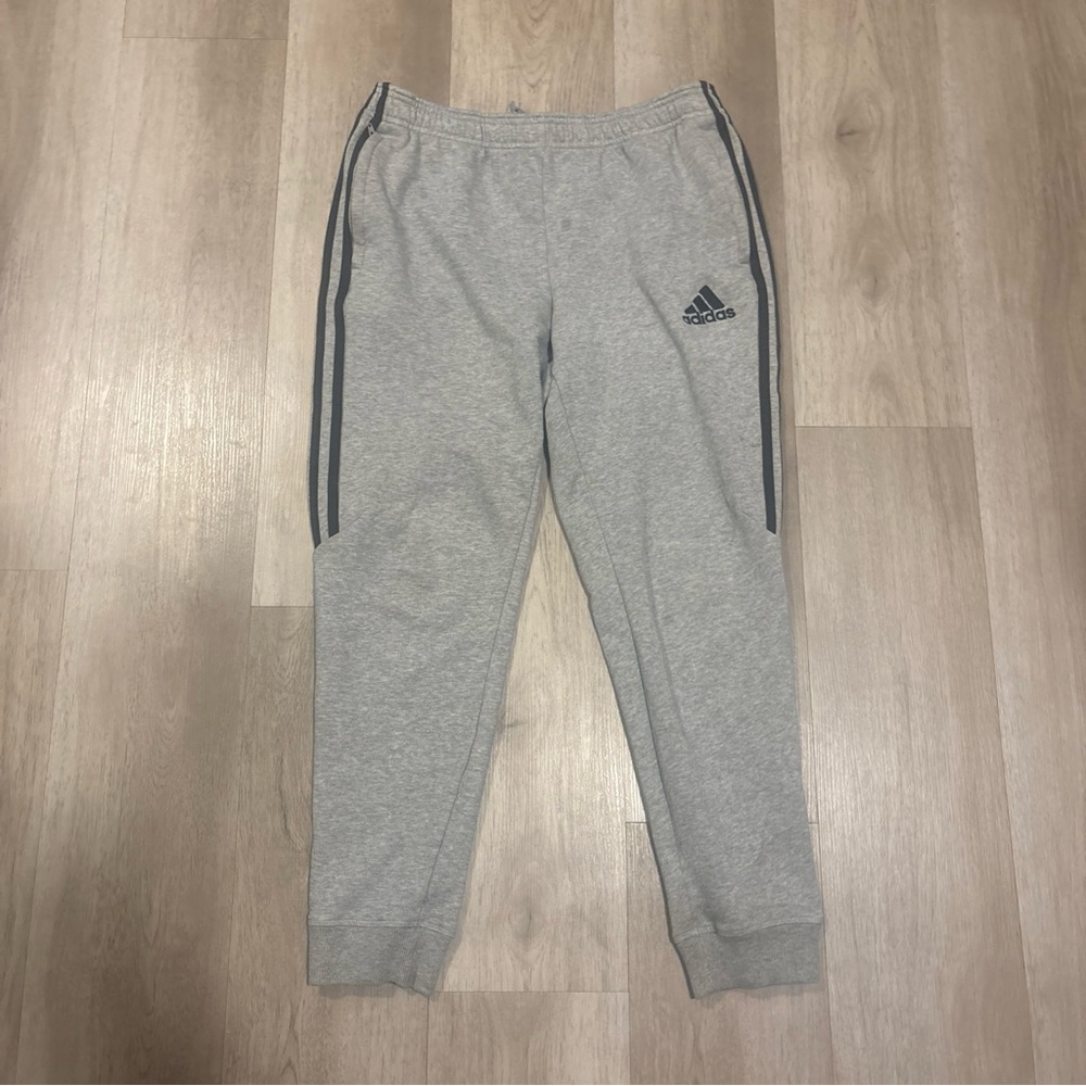 Adidas Men’s Gray Sweatpants Size Medium